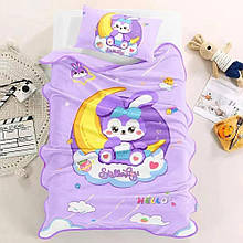 Плед дитячий теплий 140*100 см королівський фліс Преміум, мікрофібра софт, ковдра м'яка тепла