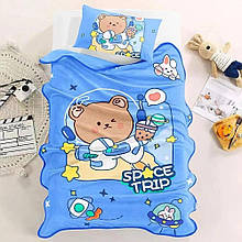 Плед дитячий теплий 140*100 см королівський фліс Преміум, мікрофібра софт, ковдра м'яка тепла