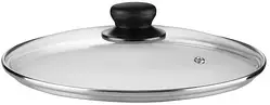 Кришка Ardesto Gemini Gourmet AR1924GGL, 24см, скло, нержавіюча сталь, матеріал ручки бакеліт, отвір виходу пари, можна мити в