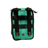 М'ятна світло зелена аптечка, підсумок індивідуальної аптечки IFAK, аптечний підсумок для цивільних, дівчат, жінок Стохід, фото 3