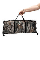 Набір шампурів у сумці Enot-4 Brown з посудом, подвійним шампуром та баночками для спецій, фото 3