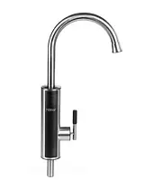 Водонагрівач проточний Holmer HHW-412SL, Inox, 3000W, механічне керування, IPX4, захист від включення без води, захист від