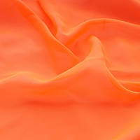 Ткань Шифон однотонный Оранжевый