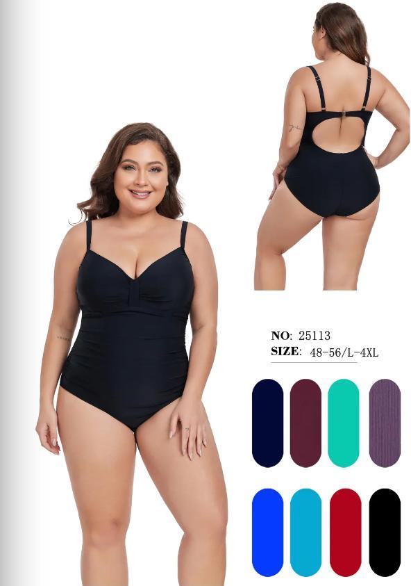 Купальник Fuba.Vi однотонка бретельки Синій, фото 1