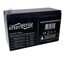 Батарея для ДБЖ 12В 9Ач EnerGenie 64x94x150 (ШхВхД) BAT-12V9AH