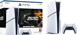 Ігрова приставка Sony PlayStation 5 Slim, White, з Blu-ray приводом + гра Call of Duty: Black Ops 6 (код активації)