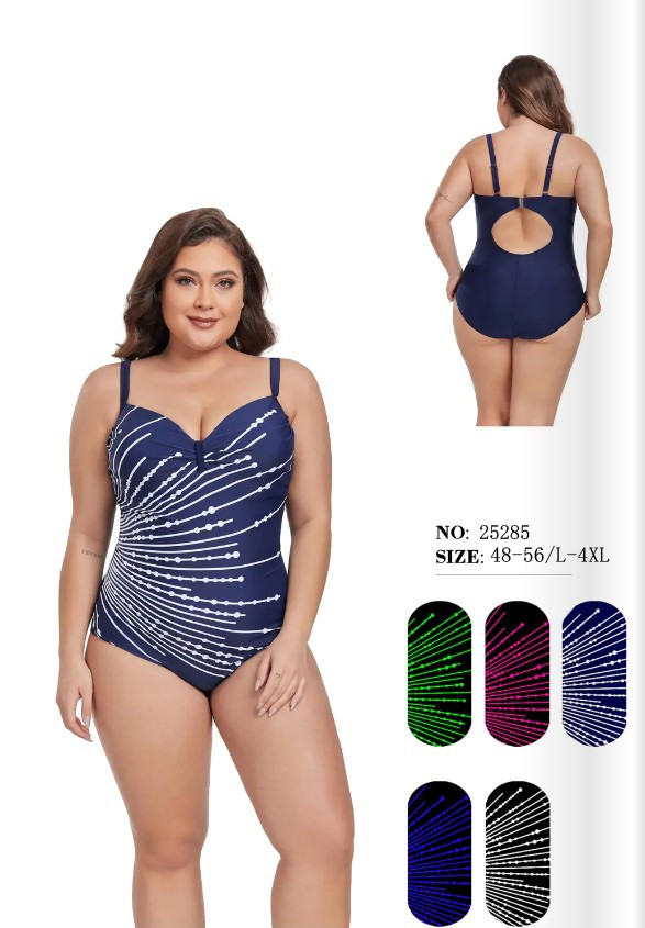 Купальник Fuba.Vi смуги зліва Білий, фото 1