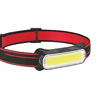 Ліхтар налобний Titanum H11, Black, 400 Лм, акумулятор (500 mAh Li-ion), Type-C, IPX3 (TLF-H11)