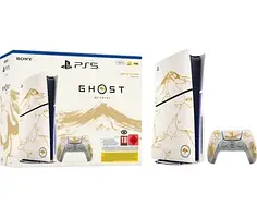 Ігрова приставка Sony PlayStation 5 Slim "Ghost of Yotei Limited Edition", з Blu-ray приводом + гра Ghost of Yotei (код активації)
