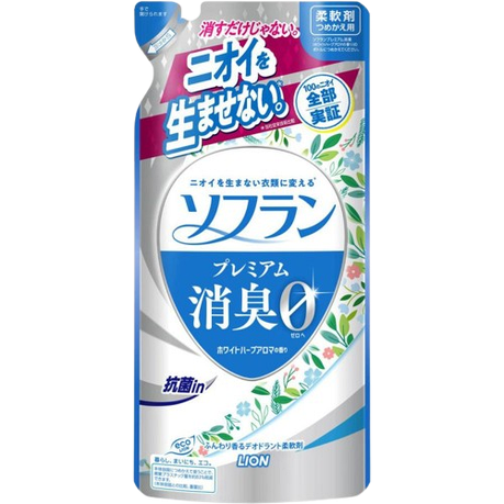 Кондиціонер для білизни Lion Soflan Premium, аромат трав, 420 мл. (320395), фото 1
