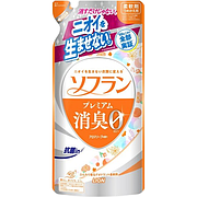 Кондиціонер для білизни, Soflan Premium Deodorizing, аромат квіткового мила, 420 мл.(320098)