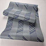 Шпалери вінілові на флізеліні 0.53 × 10.05 м Marburg 11507, сині — для спальні, вітальні, офісу, фото 4