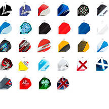 Оперіння для дротиків дартс-набір 6 штук на вибір, фото 3