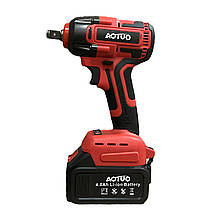 Гайковерт безщітковий ударний AOTUO з двома акумуляторами 48V (21V) 4000 mАh з набором інструментів у кейсі, фото 2