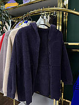 Неймовірний жіночий кардиган, тканина "Альпака" 52, 54, 56 розмір 52, фото 2