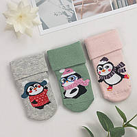 Шкарпетки дитячі BROSS Туреччина (розміри: 13-15, 16-18, 19-21) | 3 шт.