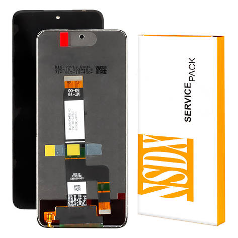 Дисплей XIAOMI Redmi 13 (2024) Service Pack з чорним тачскрином, фото 1