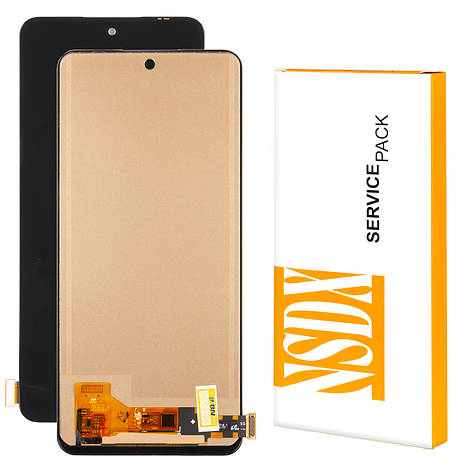 Дисплей XIAOMI Redmi Note 12 (4G)/Note 12 (5G)/Poco X5 (5G) (2023) (IPS) Service Pack з чорним тачскрином, фото 1
