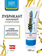 Розслаблюючий анальний лубрикант на водній основі eXXtreme Glide, 100 мл