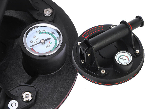 Вакуумний присосок тримач плитки скло з манометром насос 200 кг