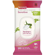 Вологі серветки для тварин Beaphar Pet Wipes для чутливої шкіри сенситів 30 шт.