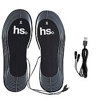 Устілки з підігрівом дротові "Eco-obigriv S-3" з USB кабелем та підрізним розміром 35-44 без Powerbank