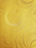 Рулонна штора Фестиваль колір лимон висота виробів 160см., фото 3