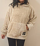 Підліткове дитяче тепле худі для дівчинки 10-15 років, фото 2