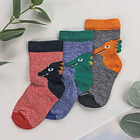 Шкарпетки дитячі BROSS Туреччина (розміри: 13-15, 16-18, 19-21) | 3 шт.