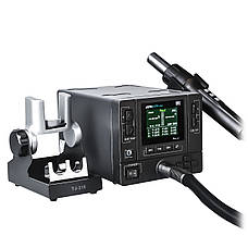 Паяльна станція AIFEN F5 Pro (1000W) турбінна (тільки фен 100-500°C, 3 канали пам'яті), фото 3