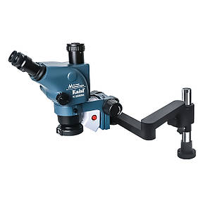 Мікроскоп KAISI KS-36565-MRS тринокулярний (збільшення 6.5x-65x) синій, фото 1