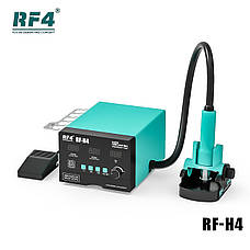 Паяльна станція RF4 RF-H4 (1200W) турбінна (фен 100-480°C) (4 канали пам'яті), фото 2