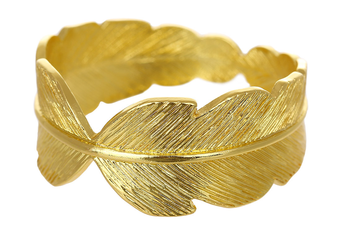 Кільце для серветок Перо 4.5см, фото 1