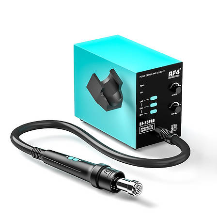 Паяльна станція RF4 RF-H5Pro (800W) турбінна (фен 100-480°C) (3 канали пам'яті), фото 1