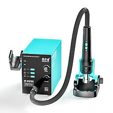 Паяльна станція RF4 RF-H5Pro (800W) турбінна (фен 100-480°C) (3 канали пам'яті), фото 3