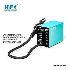 Паяльна станція RF4 RF-H5Pro (800W) турбінна (фен 100-480°C) (3 канали пам'яті), фото 4
