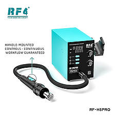 Паяльна станція RF4 RF-H5Pro (800W) турбінна (фен 100-480°C) (3 канали пам'яті), фото 5