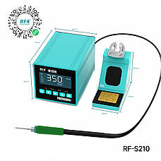 Паяльна станція RF4 RF-S210 72W (паяльник стандарту JBC 210, 100-500 ° C), фото 3
