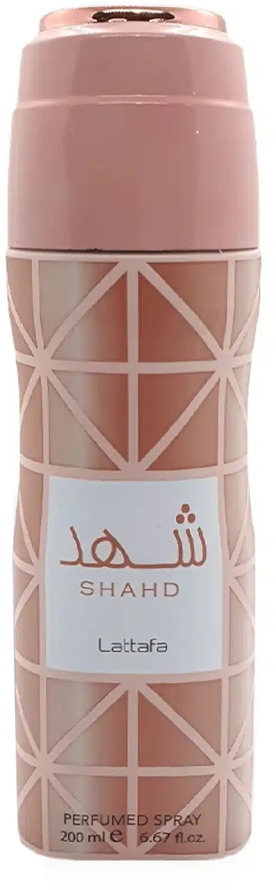Парфумований дезодорант-спрей для жінок Lattafa Perfumes Shahd 200 мл, фото 1