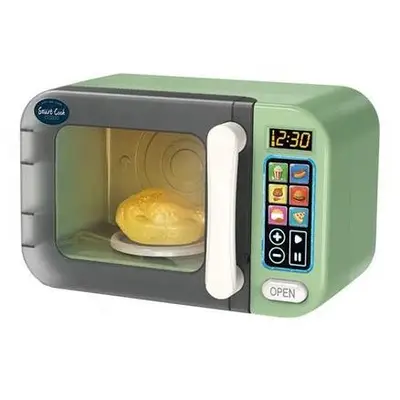 Інтерактивна мікрохвильовка іграшка для дитячої кухні / Ігрова мікрохвильова піч Побутова техніка світло звук