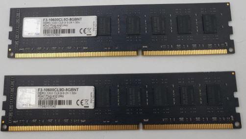 8Gb (2x4GB) DDR3 1333MHz G.Skill PC3 10600U RAM Оперативна пам'ять, фото 1