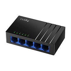 Гігабітний комутатор Cudy GS105D некерований 5 портів Чорний