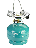 Комплект газовий кемпінг з п’єзопідпалом Comfort 5л SIGMA (2903111)
