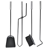 Набір аксесуарів і урни для каміна 5 в 1 66x22 см Аксесуари для печей і камінів