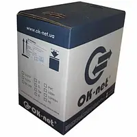 Кабель FTP, Cu (мідь), для внутрішньої прокладки, 4x2x0,54 мм, "Одескабель", Cat.6, бухта 305 м (КПВЭ-ВП (250))