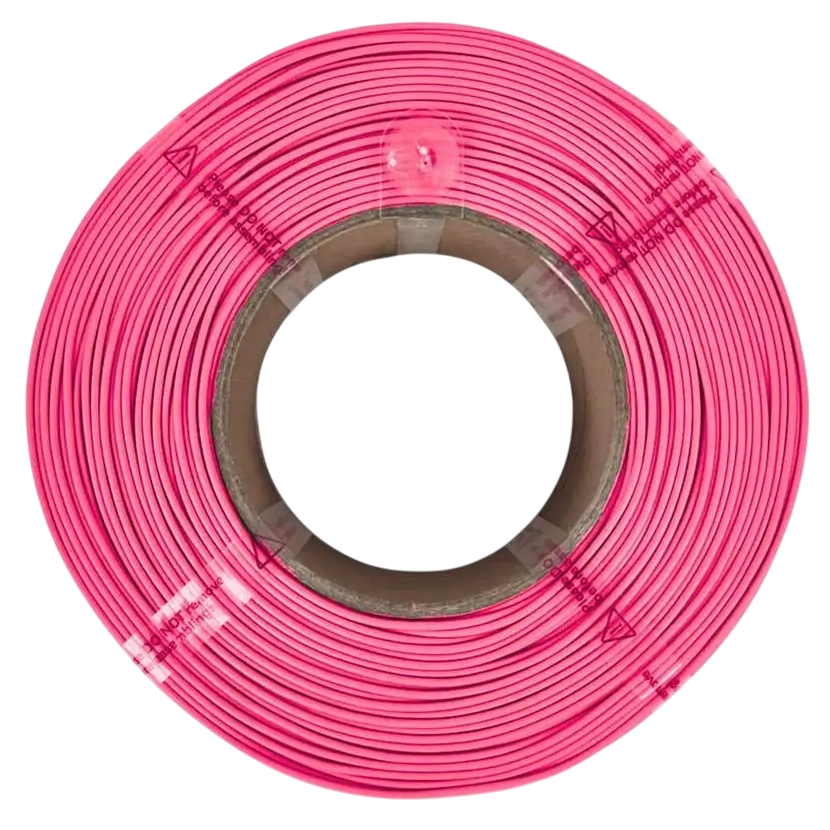 Пластик без котушки Bambu Lab PLA Basic  Hot Pink (10204), Refill, 1.75мм, 1кг, 330м, 190-230°C, Рожевий філамент для 3Д-друку, фото 1