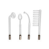 Дарсонваль з 4 насадками імпульсний масажер для обличчя волосся та тіла Spoty косметологічний апарат для домашнього догляду, фото 4