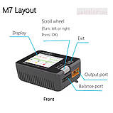 Зарядний пристрій ToolkitRC M7 + ADP100 Блок живлення ToolkitRC ADP100 100W, фото 2