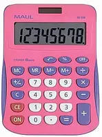 Калькулятор Maul MJ550, Pink, 8 цифр, сонячна батарея / літієва батарея