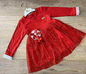 Сукня з блискучою спідницею для малюків 3/4 роки; Гурт